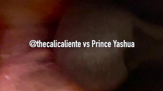 Sex Tape Trickled Prince Yashua Fills all 3 of my holes