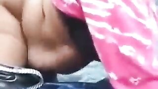 BANGING NERDY THICK big beautiful woman THOT ON A TARP OUTSIDE