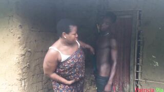 here in the village big beautiful woman Patricia9ja having a valuable hardcore screwing with black amateur ebony dick