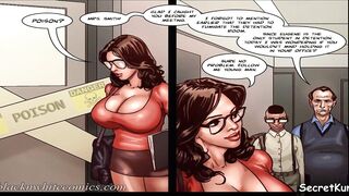 Detention season #1 Ep. #2 - BBC Collage Student Screwed Black Teacher in her Office.