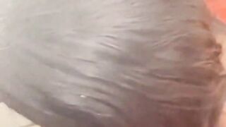 Thick Black gets weave ripped off and cum on face by BBC!