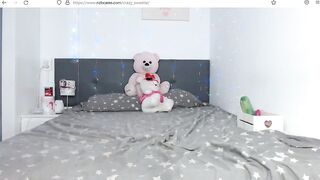 hawt black wench plays with sex toy