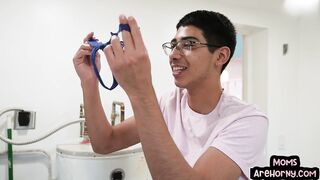 BANGBROS - Black breasty bigboobed mother I'd like to fuck stepmom gets drilled by nerd