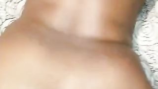 Phat Black Ass Doggystyle Covered in Cum