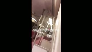 Ebony Strapon BF on Subway!!! if you see this we need more from you