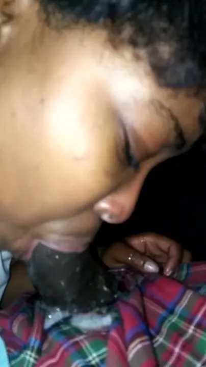 Ebony Amateur Sloppy Throat