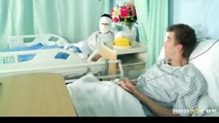 Hawt Ebony Nurse Sucks & Screws Sex Junkie DannyD's Large-shlong in Hospital (Jasmine Webb)