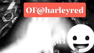 Intro to @harleyred on Onlyfans and her creamy booty vagina