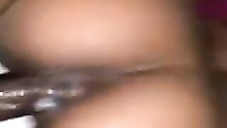 Great Creamy Bacc Shots precious booty black throwing it on a BBC