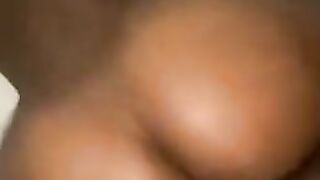 Home alone with my stepcousin so I gave her back shots