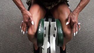 Leg Workout Compilation of LDR in the Gym