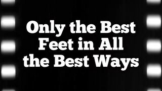 Interracial Footjob with Mena Carlisle and Archer Legend at Foot Patrol Studio