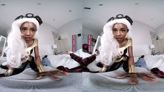 VR Conk Storm Cosplay - Black Playgirl Nicole Kitt X-Dudes Sex Parody VRPorn