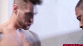 Reign slams his thick schlong into Josh's musky gap