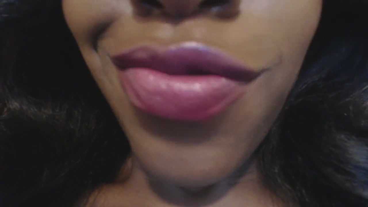 Black Ebony Kissing - Free Ebony Close up Kisses Porn Video - Ebony 8