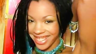 Ebony Beauty Teases to the Max