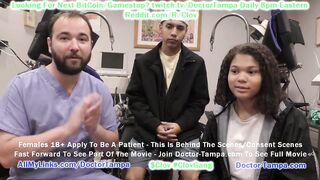$CLOV Become Doctor Tampa, Glove In For Michelle Andersons Gyno Exam Whilst Her Boyfriend Watches!!!!