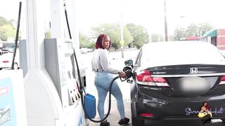 This Chab met his 1st pornstar at the Gas Station