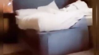 This stud forgot to close his door cause sex