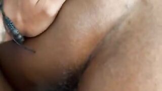 Black Teen Cheating Creamy Vagina