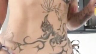 Dominican mamma Jordan showing her large booty