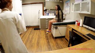 Latin Chick Beauty Santana & Black Jackie Banes Abused As Female Doctor Asks Boy Doctor Tampa For A Second Opinion! Full Film From GirlsGoneGynoCom