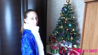 Russian Snow Maiden knows how to desire u Perky Christmas and Glad Fresh Year - Incredible ardent oral pleasure as a gift from a fairy-tale character - Nata Enchanting