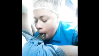 Thot Sucking Dick at Work