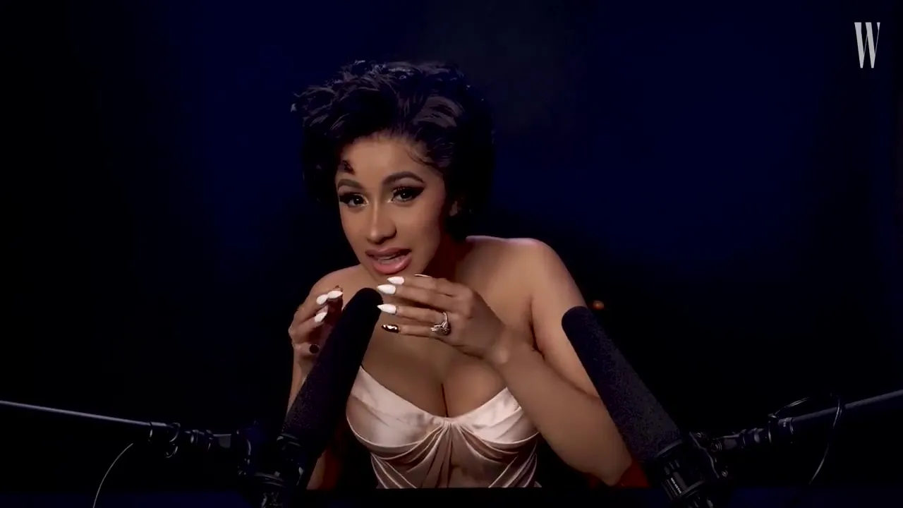 Www B Sexy Vedio - Free Sexy Cardi B Explores ASMR - HOT Porn Video - Ebony 8