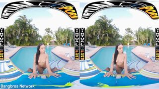 VIRTUAL PORN - Double Dare VR Screw With Ebony Teen Freya Kennedy