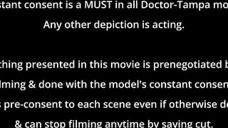 Nursing Students In Training Get Hands On With Patient Testing Out Investigation Skills Below Doctor Tampa's Direction! Caught On Hidden Cameras @GirlsGoneGynoCom!