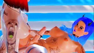 cg porn stepsister enjoys a large rod up her anal and twat uncensored