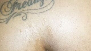 Slender black can not take BBC in her butt