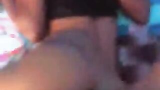 Haitian black receives a large weenie