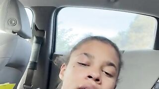 Getting head at lake Merritt on my birthday