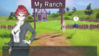 Mating Season [ Manga Game PornPlay ] Ep.1 Black shemale hentai farm hotty screwing a wild neko to make her preggo