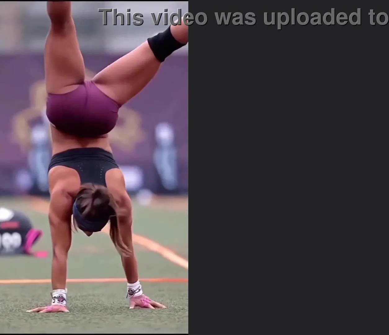 Free The Raunchy Fitness Queen Porn Video - Ebony 8