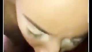 Teanna Trump Giving Sloppy Head