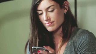 Two Hot Lesbian Girls Passionate Hard Scissoring