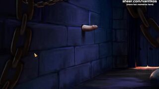 What a Legend! - Large Melons Orc Monster Gal Teen Gives Brilliance Aperture Oral Sex To Stranger In Dungeon Prison - Toon Animated Porn Game - Part #12