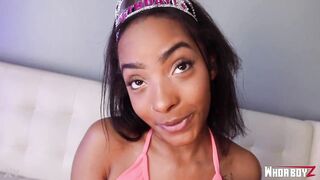 Small Bitch Gianna Spade takes biggest wang in each gap ft Macana Guy & WreccIt Ralph