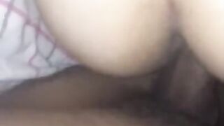 Lightskin teen screaming 'cuz I won't stop (try not to cum))