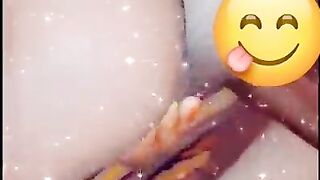 Ugandan hotty with lengthy clit teasing and squirting on abode party...