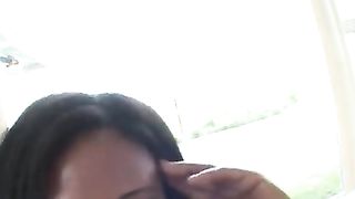 Jessica gets her Beautiful Black Pussy Sucked and Fucked Hard