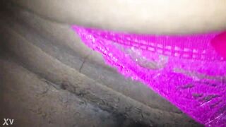 Pleasing sex made ebony cunt squirt