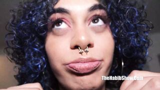 hirsute rican lalin girl kewl booty likes twerking on jay bangher bbc