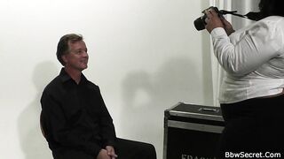 Wife discovered him banging giant black plumper