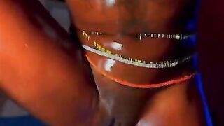 oiled up and squirting climax