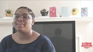 From GEEK to FREAK! See this bewitching nerd gal's transformation -EXTRAORDINARY MAKEOVER- Valentine's Da