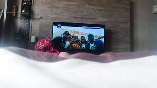 Black Mother I'd Like To Fuck cleaning nakes and this babe end up showing off her dancing skills